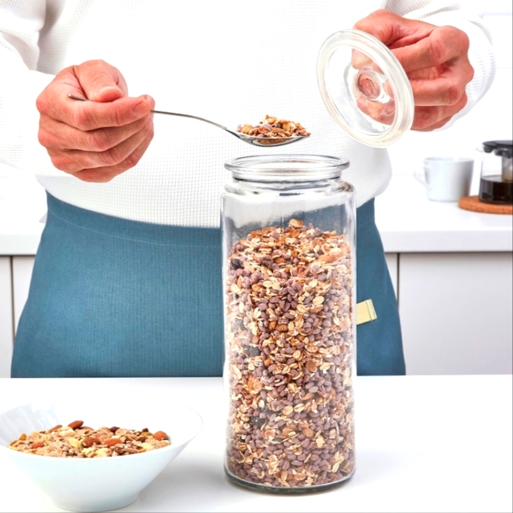 🆕️ ikea • vardagen tall glass jar